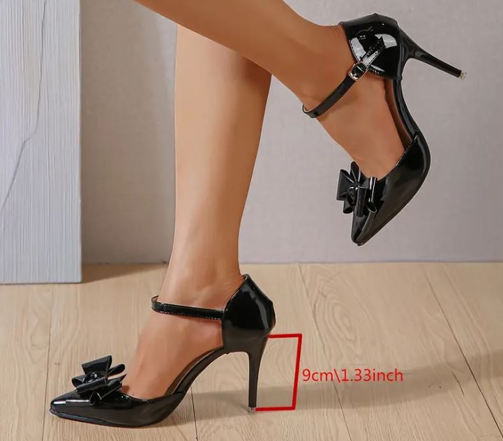 Ready to Waltz: Elegant Heels with a Bow
