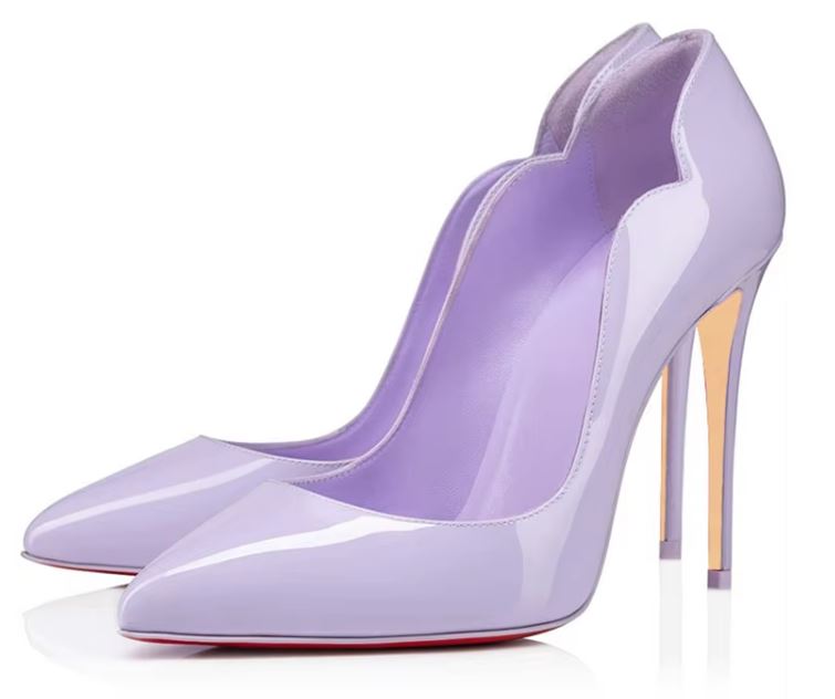 Playful Paradise - Side V Cut Women Heels