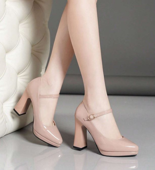 3 Stylish Platform Pumps with Ankle Straps
