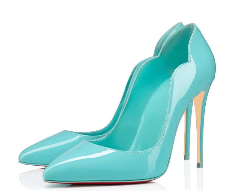 Playful Paradise - Side V Cut Women Heels
