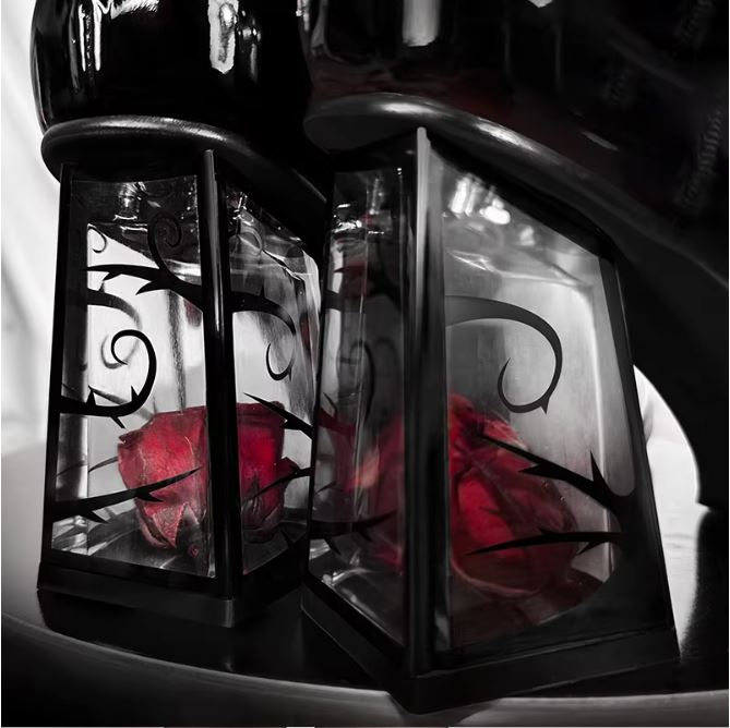 Enchanted Thorns: A Dark Wonderland Inspired Pump Heels 🥀🖤