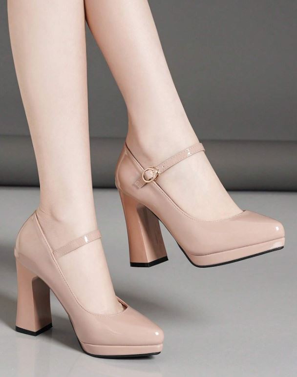 3 Stylish Platform Pumps with Ankle Straps