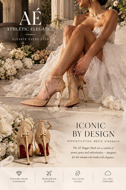 AÉ - THE ROYAL BRIDE OF DESIRE IN NUDE & BLACK