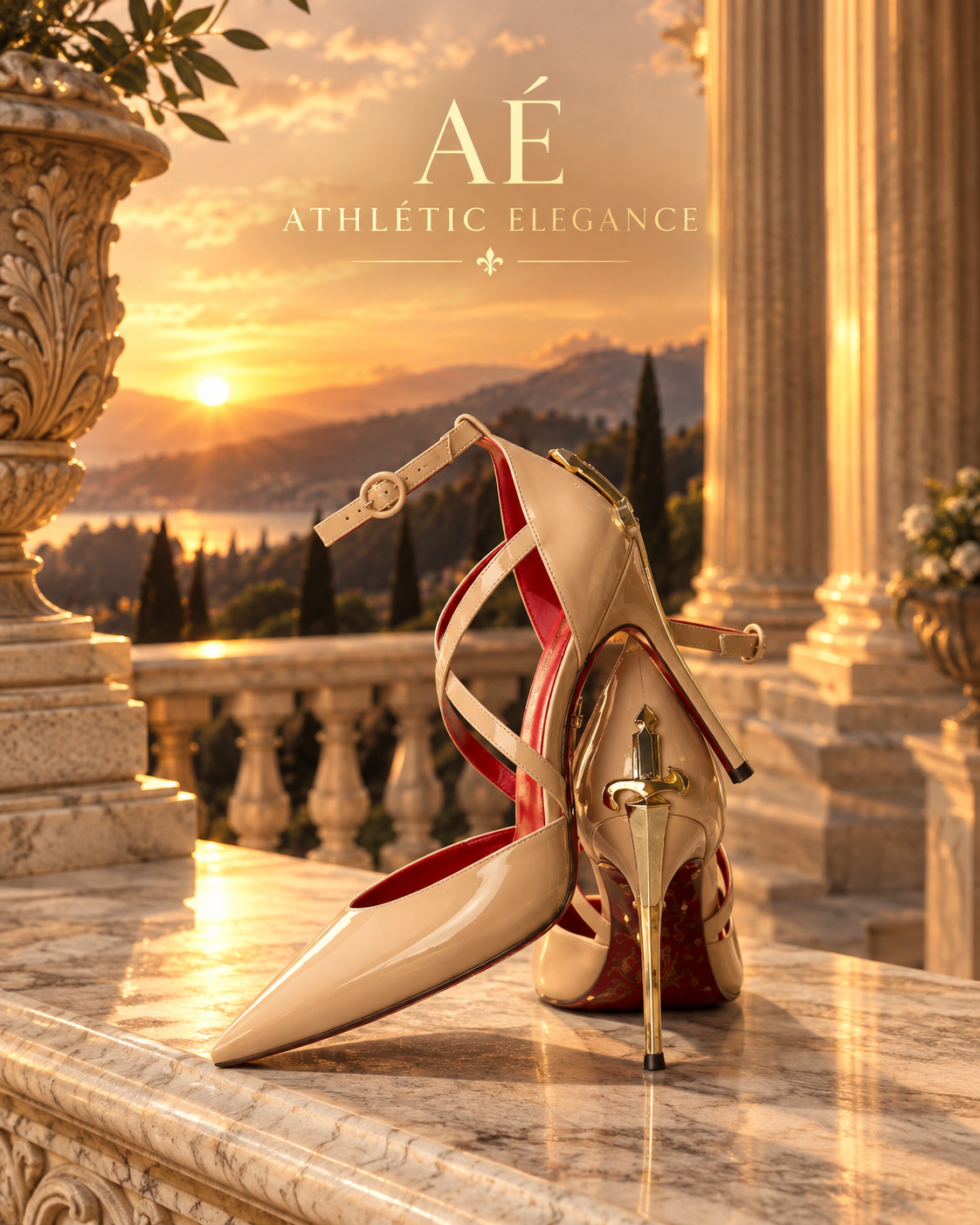 AÉ - THE ROYAL BRIDE OF DESIRE IN NUDE & BLACK