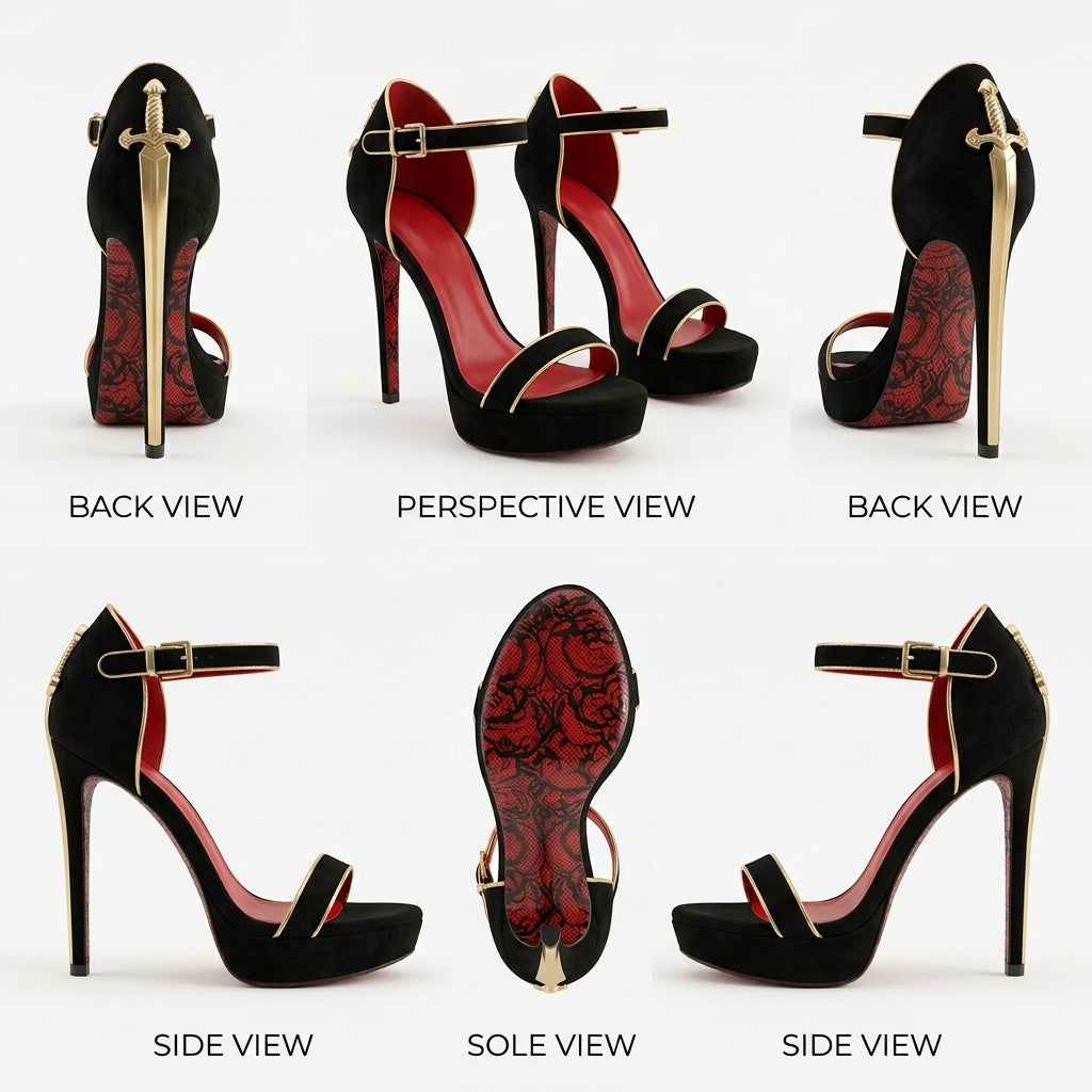COLLECTOR’S EDITION: THE FEMME FATALE IN VELVET GOLD