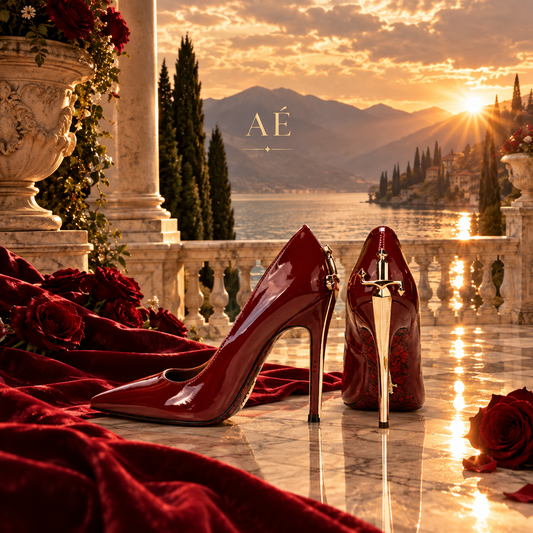 AÉ MADEMOISELLE MOULIN ROUGE HEELS