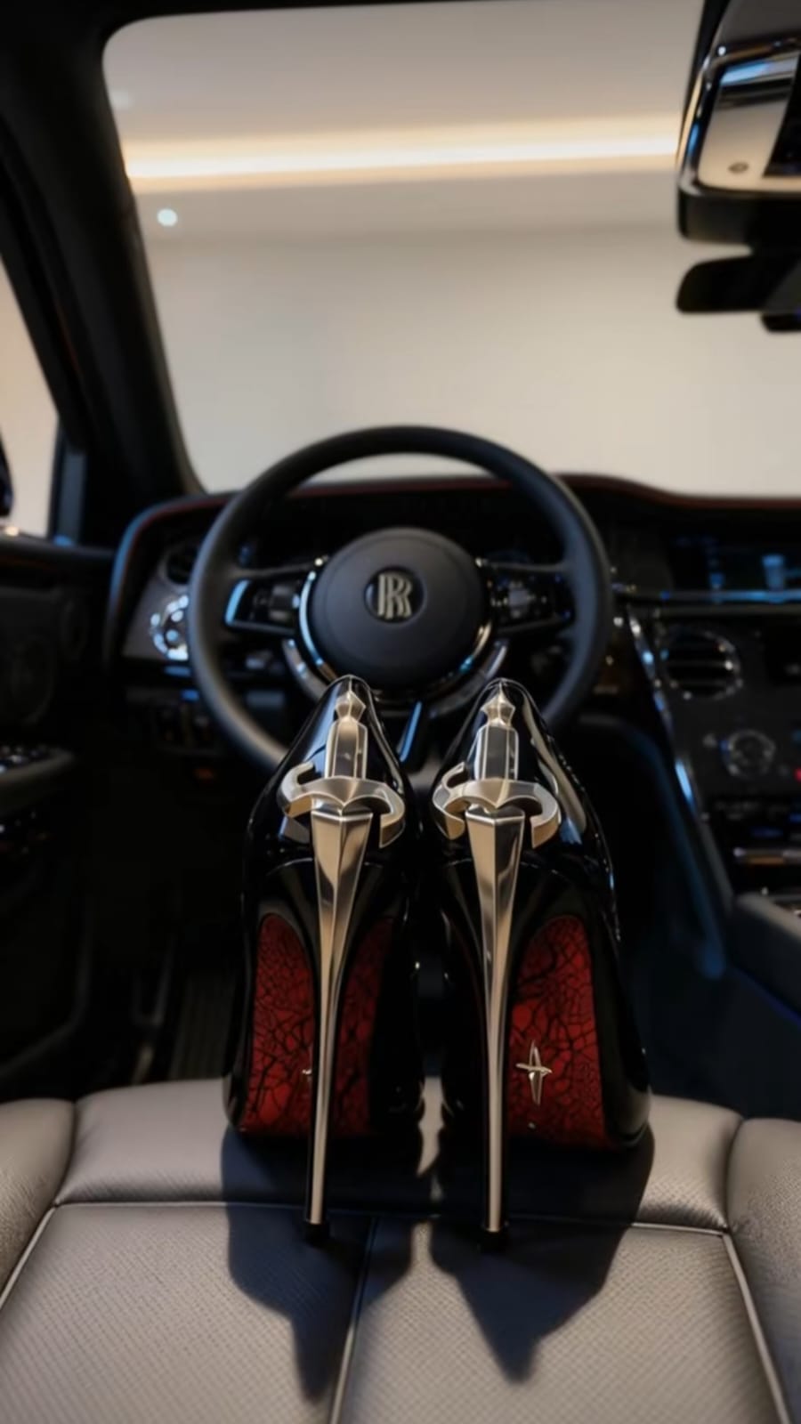 🗡️ BLADE OF ELEGANCE 🗡️IN LEATHER: Gold & Silver *LIMITED EDITION* Only 13 left