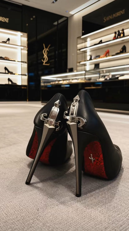 🗡️ BLADE OF ELEGANCE 🗡️IN LEATHER: Gold & Silver *LIMITED EDITION* Only 13 left