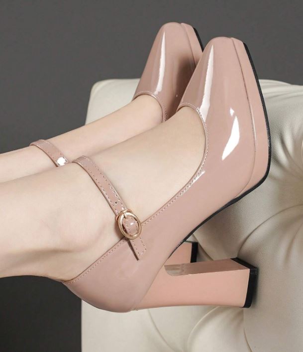 3 Stylish Platform Pumps with Ankle Straps