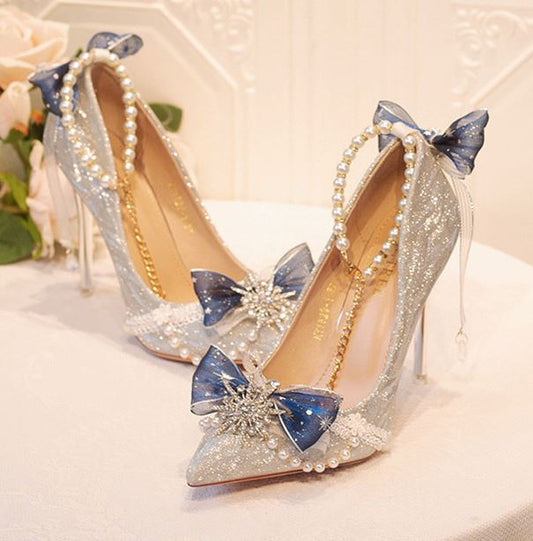 Dancing on Clouds of Fantasy - Lolita Shoes - Comes in 4 Stunning Styles! (Inspired by Manhwa Art)