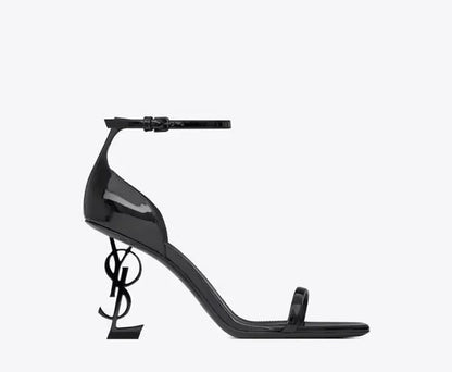 YSL-Inspired Gold-Plated Heels