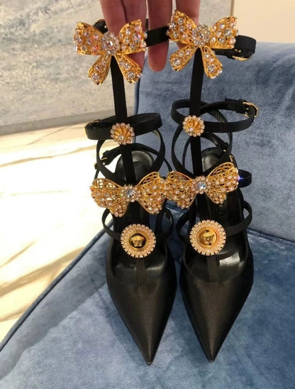 Golden Gala Heels (Versace Inspiration)
