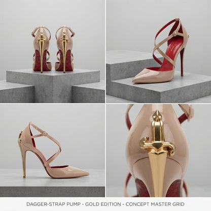 AÉ - THE ROYAL BRIDE OF DESIRE IN NUDE & BLACK