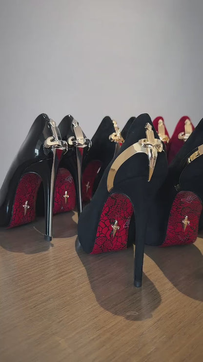 🗡️ BLADE OF ELEGANCE 🗡️IN LEATHER: Gold & Silver *LIMITED EDITION* Only 13 left