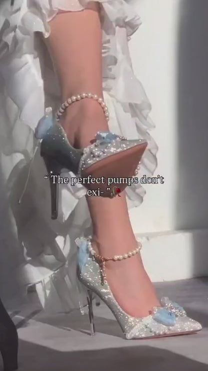 Dancing on Clouds of Fantasy - Lolita Shoes - Comes in 4 Stunning Styles! (Inspired by Manhwa Art)