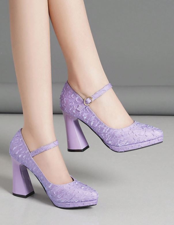 3 Stylish Platform Pumps with Ankle Straps
