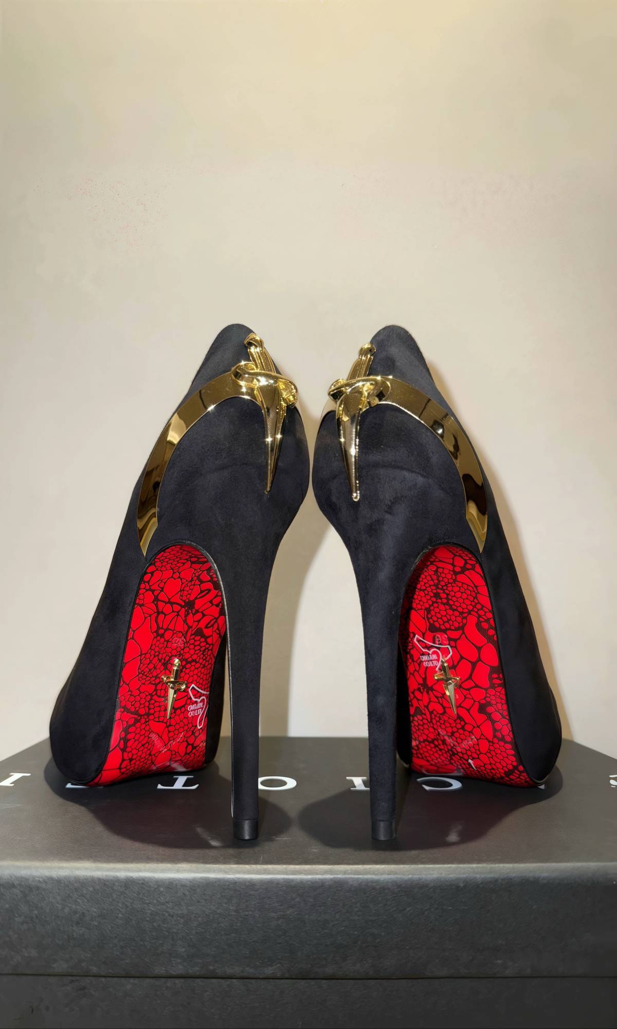 ⚜ CESARE PACIOTTI Golden, Red & Silver Cross Scepter  *LIMITED EDITION* Only 8 left ⚜