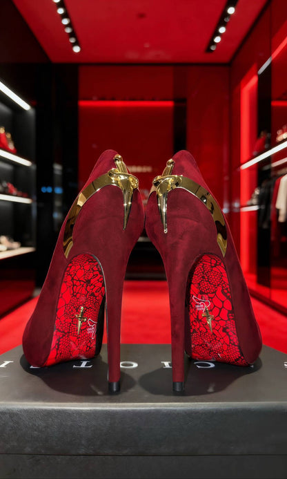 ⚜ CESARE PACIOTTI Golden, Red & Silver Cross Scepter  *LIMITED EDITION* Only 8 left ⚜